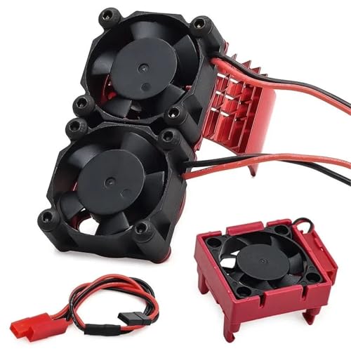 RC���[�V���O�p�[�c For Traxxas For VXL-3s For Slash For Stampede For Rustler For Hoss 4×4 Velineon ESC ��p�t�@�����[�^�[ �f���A���Z�b�g �q�[�g�V���N RC�p�[�c(Re