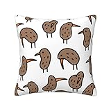 sillas de auto kiwy Delicada artesanía: diseño de cremallera invisible para un aspecto elegante, las fundas de almohada tienen amplios bolsillos para permitir colocar el relleno de la almohada sin luchar ni rasgar las fundas de almohada.