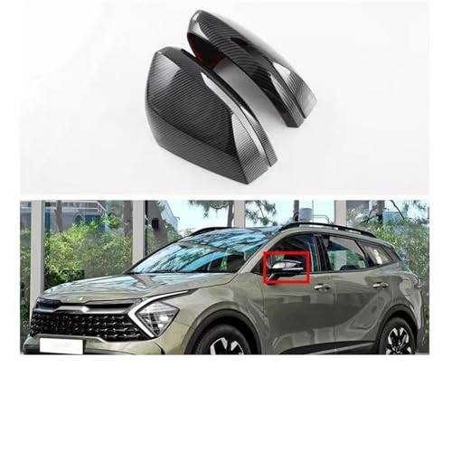 Carcasa espejo retrovisor coche Sportage NQ5 2022 tapas adhesivas 2
