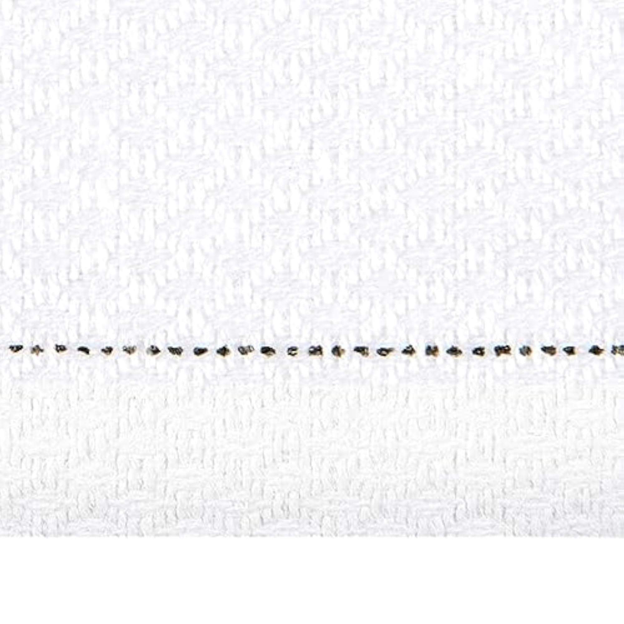 Disposable White Hand Towels for Bathroom, 100% Cotton