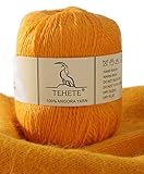 Angora Fiber ist sehr warm mit einem hohlen Kern, der zu seinen überlegenen Isoliereigenschaften beiträgt, was kann besser wärmen. was beliebt in der Modewelt, es ist weich und leicht wie Feder, stricken mit einzelnem oder doppeltem Faden will es das luxuriöse Gefühl für deine Pojekt bringen.