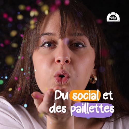 『Du social et des paillettes』のカバーアート