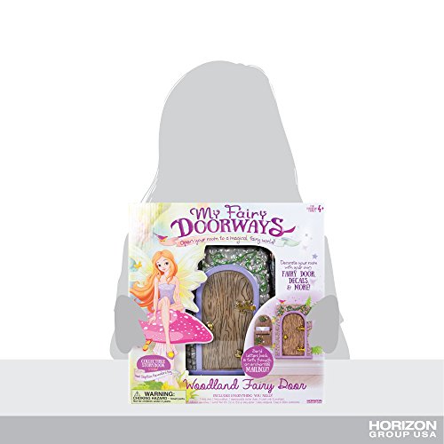 Creative Roots My Fairy Doorways Woodland by Horizon Group USA, Decorate a Woodland Fairy Door, Pretend Play, Includes Gemstones, Stickers, Hardcover Storybook, Cards & More - Thumbnail 6