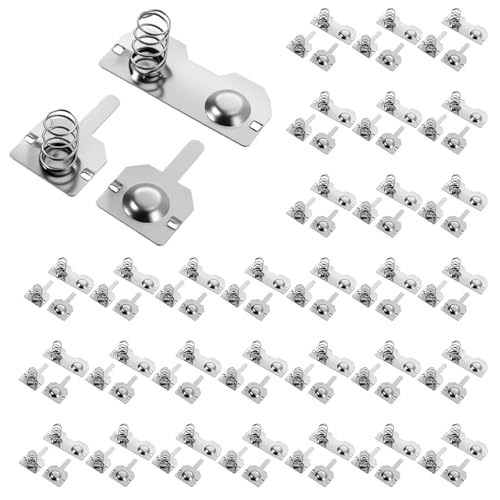 Alrhso 10Pairs Battery Springs AA Battery Contacts Plate Negative to Positive Conversion Spring...