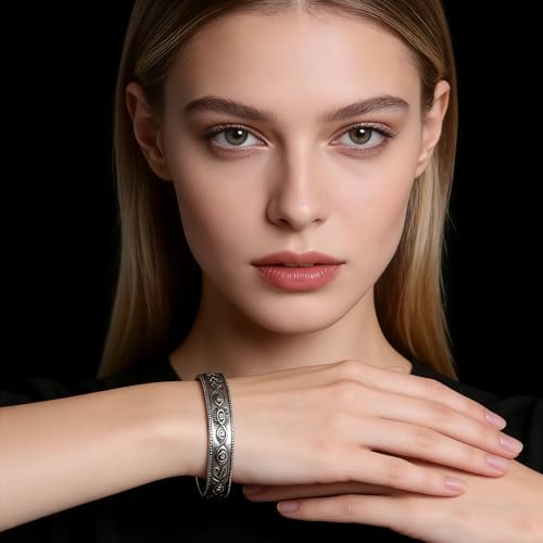 Pulsera brazalete HZMAN para hombre en acero inoxidable miniatura 3