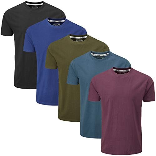 Charles Wilson 5 Szt Okrągły Dekolt T-Shirt