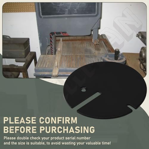 Saw Table Insert 69063 (3 3/8 Insert) Compatible with Sear-s/R-oebuck/12In Craftsman 113.24200 113.24290 113.243310 113.243311 113.243300 Band Saw - Image 6