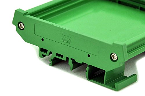 Vista 5 de Electronics-Salon Soporte de montaje en carril DIN, para PCB de 1.864 in x 2.835 in, carcasa, soporte.