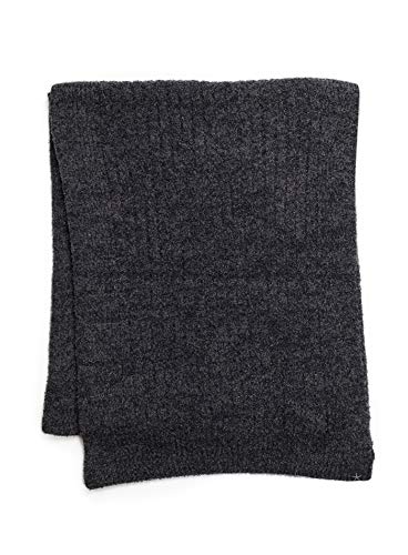 Barefoot Dreams CozyChic Lite Ribbed Scarf HE Carbon-Black