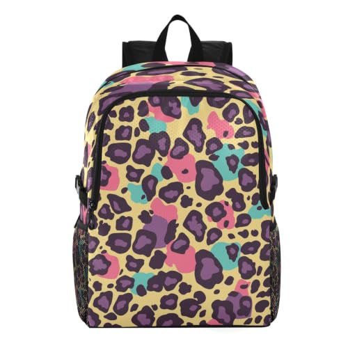 Sac à dos pliable léopard imperméable contre la pluie en voyage