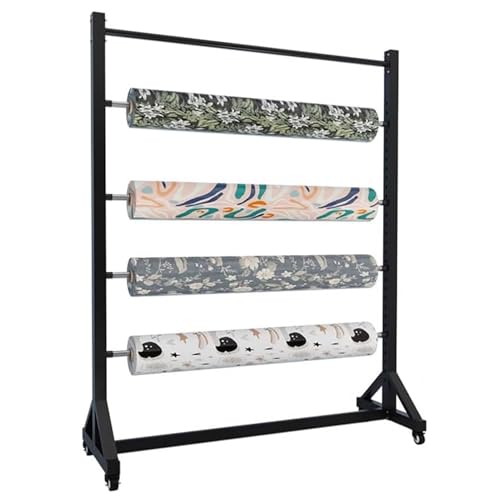Support de rangement robuste pour rouleaux textile papier peint et vinyle - 2