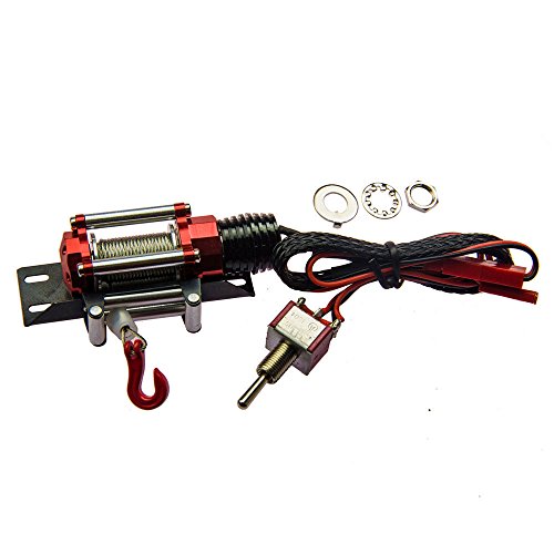 LAFEINA 1:10 Escala Automática com Fio Tipo de Sistema de Controle de Guincho para RC Crawler Axial