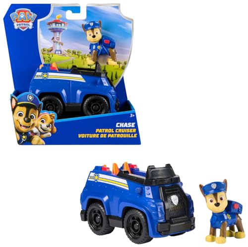 Paw Patrol, Tracker oyun figürlü Jungle Cruiser (sürdürülebilir temel araç/ana araç), 3 yaşından büyük çocuklar için oyuncak