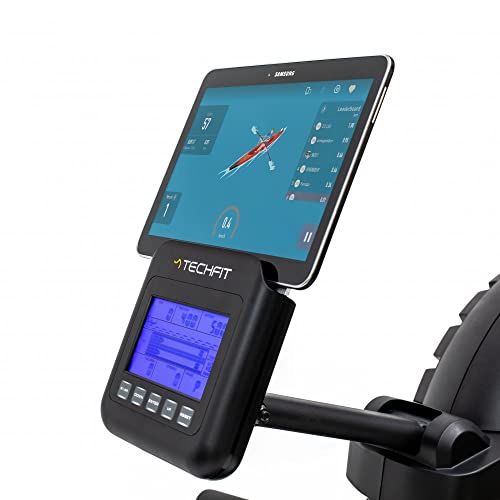 TechFit Rudergerät für zu Hause, magnetisches Bremssystem, geräuscharm, wartungsfrei, Schwungmasse: ca. 4,5 kg… – Bild 5