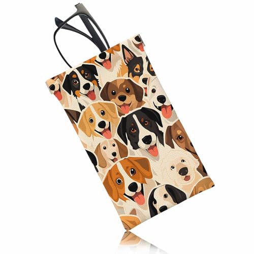 Image of Ocean Beach Glasses Case, Sunglasses Organizer Eyeglasses Case Glasses Cases Pouch For Men Women