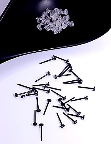 Jenxnjsjo Plastic Earrings Plastic Earrings For Sensitive Ears Silicone Earrings Plastic Post Earrings Medical Grade Plastic Earrings Plastic Stud Earrings Rubber Earrings Plastic Earring Posts #TOP1