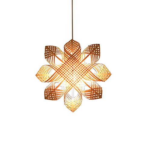 Lustre fleur romantique fait à la main, suspension poétique étoile douce