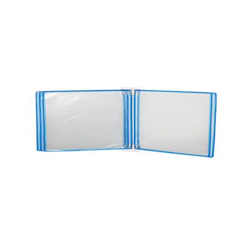 Espositore for libri A4 montato a parete in PVC+metallo | Espositore tascabile da parete for documenti A4