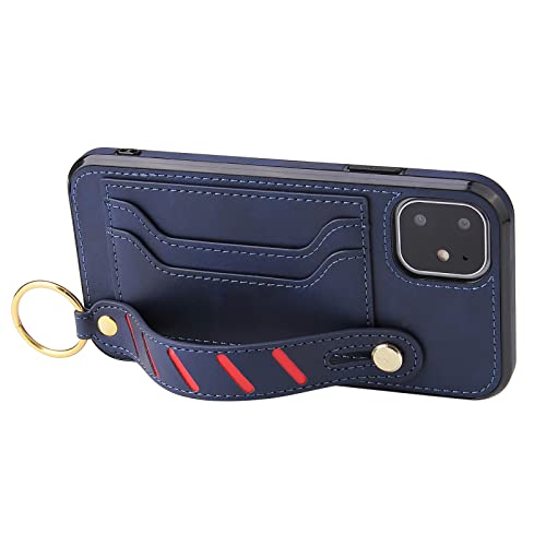Funda de piel de poliuretano marrón elegante compatible con iPhone 7p y 8plus 4