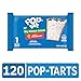 Pop-Tarts Toaster Pastries, Made with Whole Grain, School Lunch, Frosted Strawberry (120 Pop-Tarts)