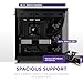 NZXT H6 Flow | CC-H61FB-01 | Compact Dual-Chamber Mid-Tower Airflow Case | Panoramic Glass Panels | High-Performance Airflow Panels | Includes 3 x 120mm Fans | Cable Management | Black