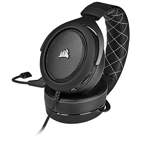 Corsair HS60 PRO - 7.1 Virtual Surround Sound Gaming Headset with USB DAC - Works with PC, Xbox Series X|S, Xbox One, PS5, PS4, and Nintendo Switch - Carbon (CA-9011213-NA) by Corsair - Image 9