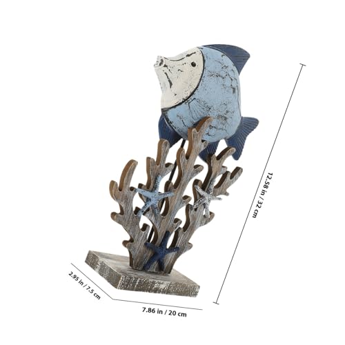 Ornement poisson corail stable pour sublimer votre bureau