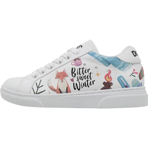 White Sneakers for Kids - Vegan Leather and Unique Design Fashion Sneakers for Kids3