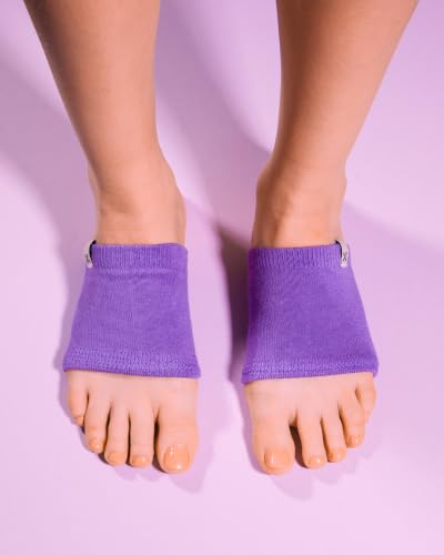 Image of SHEEC Women's Open Toe Foot Bands, No Show Summer Socks for Sandals, Mules & Slides, Anti-Chafe, 3 Pairs