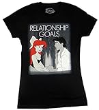Disney Little Mermaid Ariel Relationship Goals Juniors T-shirt