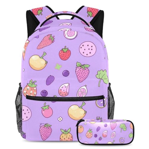 Ensemble cartable solide avec trousse et sac pour ranger les cahiers