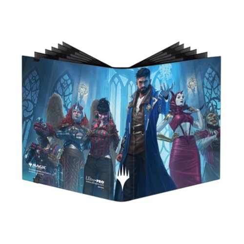 Image of Ultra PRO - MTG Murders at Karlov Manor 4-Pocket PRO-Binder for Magic: The Gathering, Store & Protect up to 160 Standard Size Cards, Secure Side Loading Pockets, Fits MTG Cards, Gaming Cards