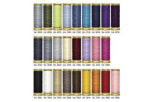 Gutermann Cotton Premium Thread Set - 26 Spools-