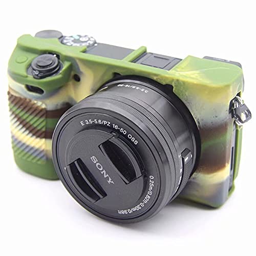 Digicare Camera Case for Sony A6100/A6300/A6400 Soft Silicone Rubber Protective Body Cover Camera Case - CAMFLUGE