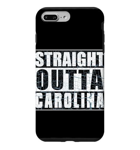 Straight Outta Carolina Vintage �A���e�B�[�N���V�e�B �X�}�z�P�[�X iPhone 7 Plus/8 Plus �p