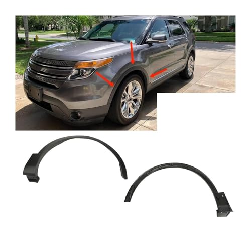Repara el roce de tu coche con el arco de rueda izquierdo para Explorer 2011 a 2015 4