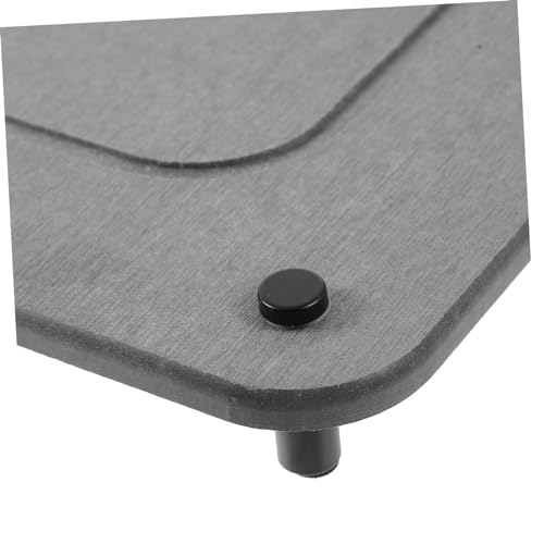 Sous-verres diatomite absorbants Cabilock avec support inox pour cuisine
