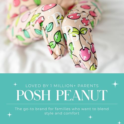 Image of Posh Peanut Girls Convertible Baby Sleepers, Toddlers Footless Pajamas | True To Size Fit With 2-Way Zipper, Convertible Mittens /Footies With Grips, Tagless Gentle Comfort, Easy Care Wash