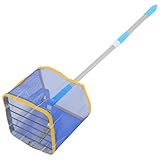 POPETPOP Teleskopischer Tischtennisball Auffangkorb aus Robustem Material Großer Ballsammler für Training Müheloses Aufheben ohne Bücken Tragbares Ballfangnetz für Tischtennissport