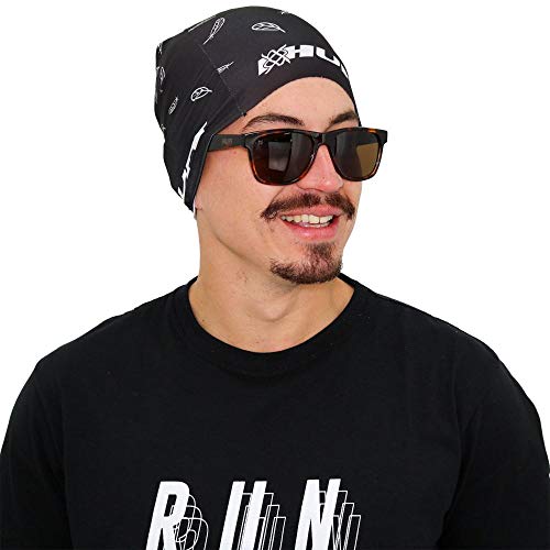 Bandana Hupi - Asas Preto, Cor: Preto