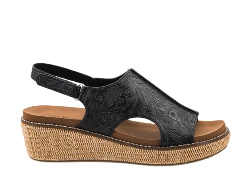 Image of Corkys Footwear Volta Wedge - Chic Elegance Meets All-Year Comfort with a 2-Inch Cork Heel and Marshmallow Insole for Stylish Everyday Wear and All-Day Comfort