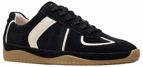 Clarks Para Mujer. 26183162 Zapatillas De Piel Meridor Negro (37.5), Plano, Cordones, Casual - 4