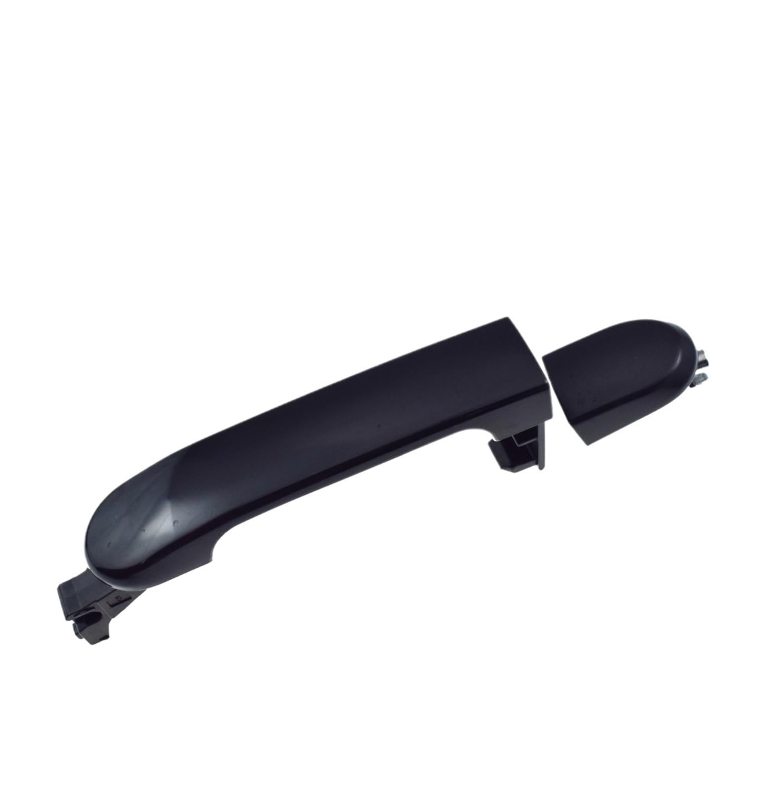 Pacsci 1 Pcs Rear Left Car Outer Door Handle For Nissan For Versa For Tiida 2007-2012 Black Exterior Outside Door Handle Front Rear Left Right(1 Pcs Rear Left)