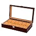 Produktbild HDICUHNANU Uhrenaufbewahrung Uhrendisplay Aufbewahrungsbox Uhrenbox Holzfarbe Uhrenbox Box Schmuck Aufbewahrungsbox Uhren Zubehör(12 Slots)