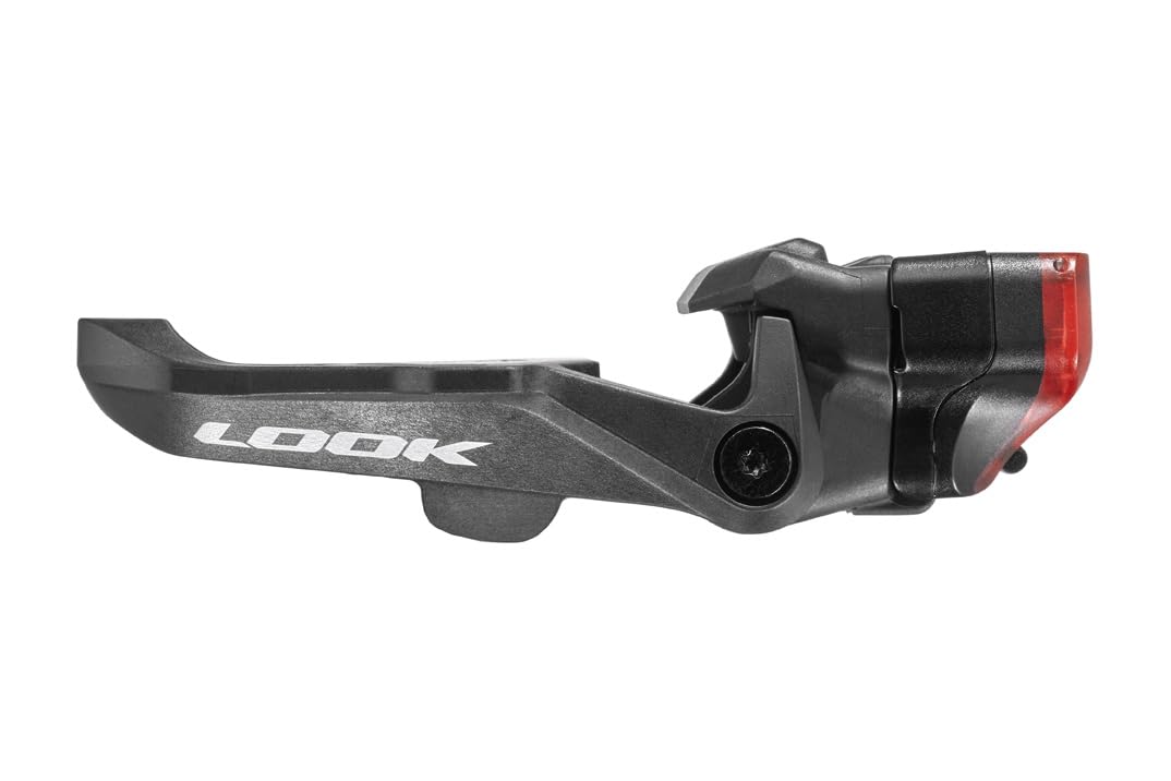 Look Keo 2 Max Vision – Pedali da corsa con luce posteriore Vision integrata, 60 lm, autonomia fino a 40 h