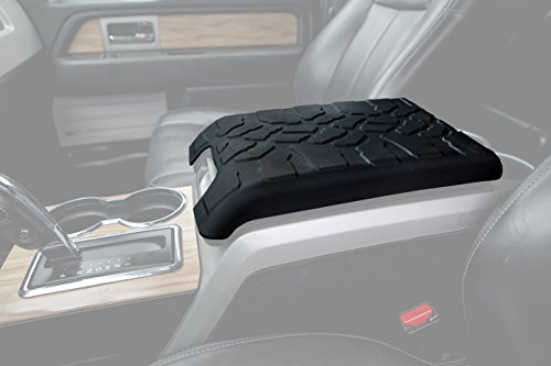 Boomerang® Tire Tread Armpad™ for Ford F150 (2009-2014) - Premium Flow-Through Console Version - Center Console Armrest Cover - Thumbnail 3