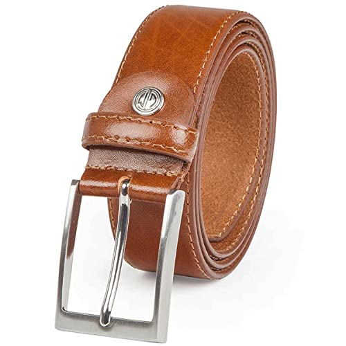 Cartvelli Business Ledergürtel Schwarz Herren Inkl. Geschenkbox Made In Germany - Echt Leder Gürtel Anzug 35mm LordQA22s-85