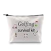 Golfing Survival Kit Makeup Bag Golfing Gift Golf Accessories Gift for Mom Golfer Humor