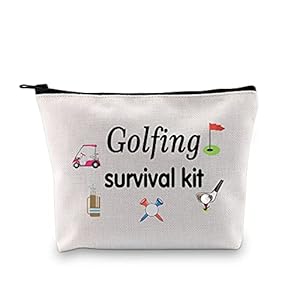 Golfing Survival Kit Makeup Bag Golfing Gift Golf Accessories Gift for Mom Golfer Humor