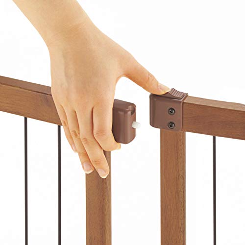 Richell Wide Premium Plus Gate Mini, For Small Dog, Fit Openings From 55” To 72” Wide #TOP3
